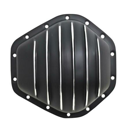 CFR PERFORMANCE Aluminum Differential Rear Cover Gm Chevy Truck 14 Bolt - Black HZ-5075-PBK